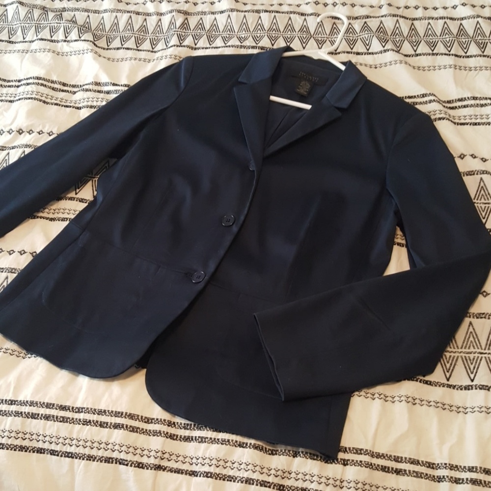 Navy blue blazer